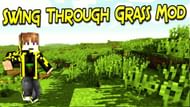 SwingThroughGrass' name says it all, and it's great for weapon use (Image via Mojang)